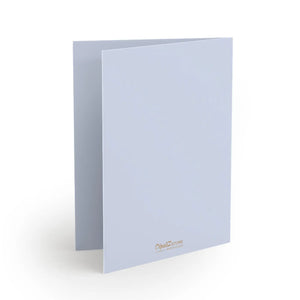 Eco Friendly Greeting Cards - Matching White Envelopes - Dipaliz - & Note