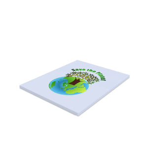 Eco Friendly Greeting Cards - Matching White Envelopes - Dipaliz - & Note