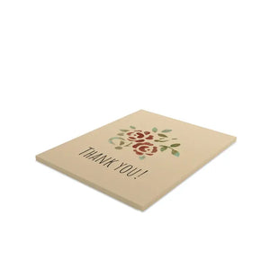Paper Products - Greeting Cards with Matching White Envelopes - Luxe Thank you Set - Dipaliz
