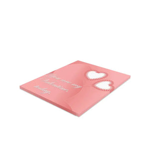 Paper Products - Valentine Day Cards Pink Greeting Romantic Set - Dipaliz
