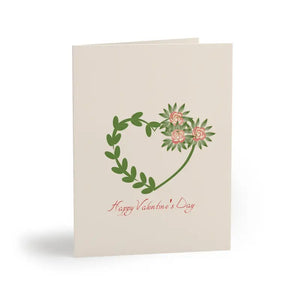 Paper Products - Valentines Day Greeting Cards with Matching White Envelopes - Dipaliz 24 Pcs / Matte / 4.25” x 5.5”