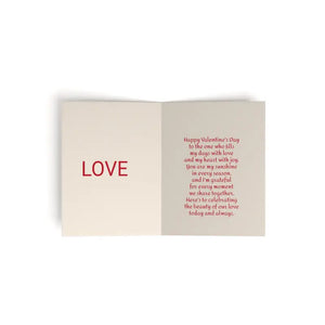 Paper Products - Valentines Day Greeting Cards with Matching White Envelopes - Dipaliz