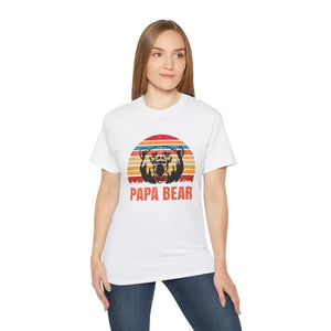 Papa Bear Unisex Ultra Cotton Tee - T-shirts