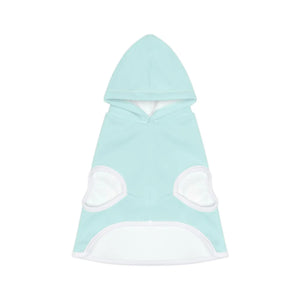 White Rib Dog Hoodie - Party Animal Polyester - Dipaliz - Pet Hoodies