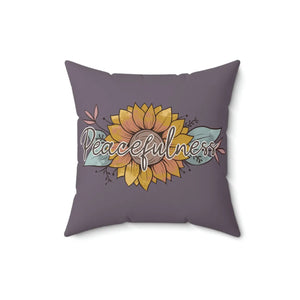 Spun Polyester Square Pillow – Double Sided - Dipaliz - Throw Pillows
