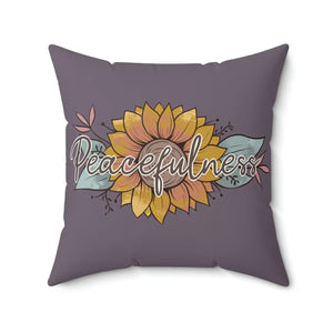 Spun Polyester Square Pillow – Double Sided - Dipaliz - Throw Pillows