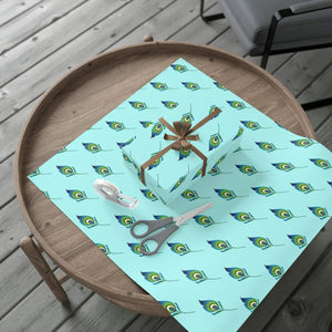 Chic Peacock Feather Gift Wrap Papers - Fashion Inspired - Dipaliz - Wrapping Paper