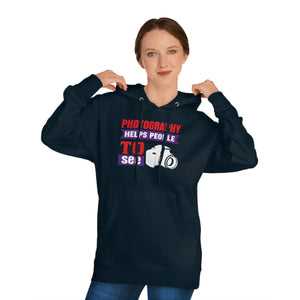 Cozy Photography Hooded Sweatshirt - Streetwear - Dipaliz - Hoodies