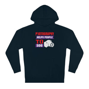 Cozy Photography Hooded Sweatshirt - Streetwear - Dipaliz - Hoodies