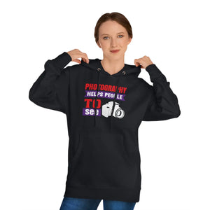 Cozy Photography Hooded Sweatshirt - Streetwear - Dipaliz - Hoodies