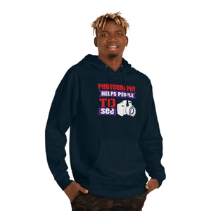 Cozy Photography Hooded Sweatshirt - Streetwear - Dipaliz - Hoodies
