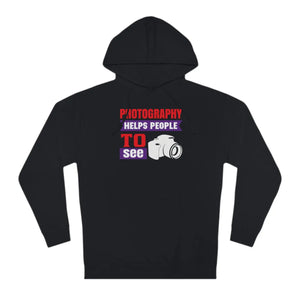 Cozy Photography Hooded Sweatshirt - Streetwear - Dipaliz - Hoodies