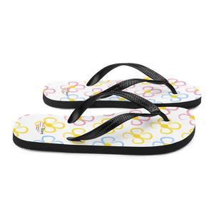 Yellow Flowers Stretchy Slip Resistant Summer Slippers - Dipaliz
