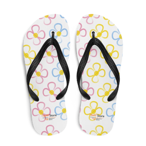 Yellow Flowers Stretchy – Slip Resistant - Dipaliz - Slippers
