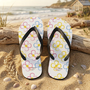 Dipaliz yellow flowers stretchy slip resistant slippers