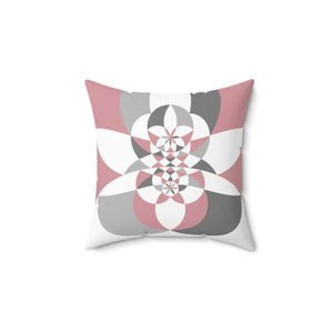 Modern Abstract Polyester Square Pillow - Spun - Dipaliz - Throw Pillows