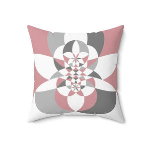 Modern Abstract Polyester Square Pillow - Spun - Dipaliz - Throw Pillows