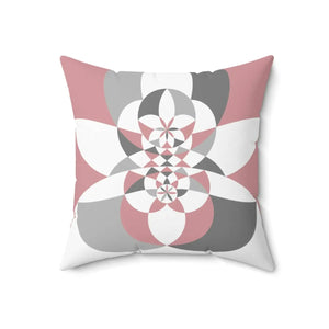 Modern Abstract Polyester Square Pillow - Spun - Dipaliz - Throw Pillows