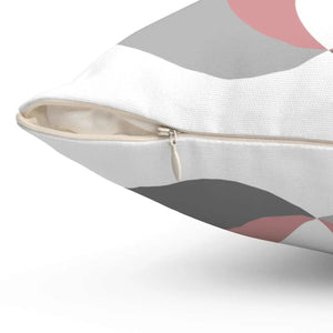 Modern Abstract Polyester Square Pillow - Spun - Dipaliz - Throw Pillows