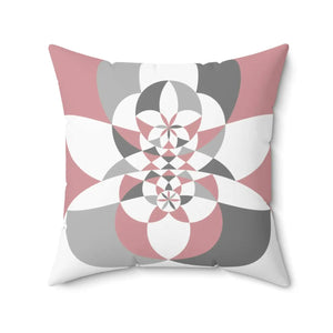 Modern Abstract Polyester Square Pillow - Spun - Dipaliz - Throw Pillows