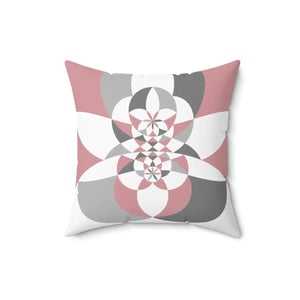 Modern Abstract Polyester Square Pillow - Spun - Dipaliz - Throw Pillows