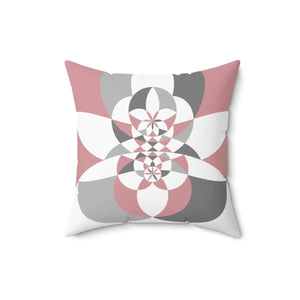 Modern Abstract Polyester Square Pillow - Spun - Dipaliz - Throw Pillows