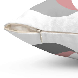 Modern Abstract Polyester Square Pillow - Spun - Dipaliz - Throw Pillows