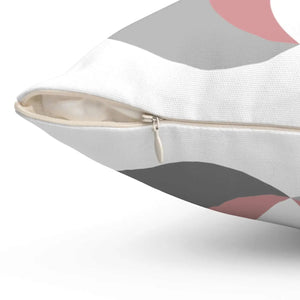 Modern Abstract Polyester Square Pillow - Spun - Dipaliz - Throw Pillows
