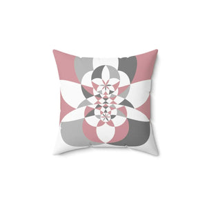 Modern Abstract Polyester Square Pillow - Spun - Dipaliz - Throw Pillows