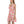 Pink Roses Skater Dress – Eco Flared Skirt - Dipaliz - Dresses - Xs