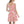 Pink Roses Skater Dress – Eco Flared Skirt - Dipaliz - Dresses - Xs