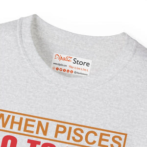 Mystic Pisces Zodiac Sign T-shirt - Soft Cotton - Dipaliz - T-shirts - s