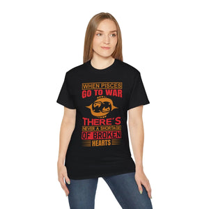 Mystic Pisces Zodiac Sign T-shirt - Soft Cotton - Dipaliz - T-shirts - s