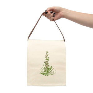 Botanical Canvas Lunch Bag - Plant Design Cotton - Dipaliz - Bags