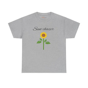 Sunflower T-shirt Women’s Fashion Cotton Tee - Dipaliz - Sport Grey / s - T-shirts