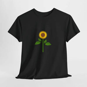 Sunflower T-shirt Women’s Fashion Cotton Tee - Dipaliz - T-shirts