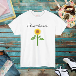Sunflower T-shirt Women’s Fashion Cotton Tee - Dipaliz - White / s - T-shirts