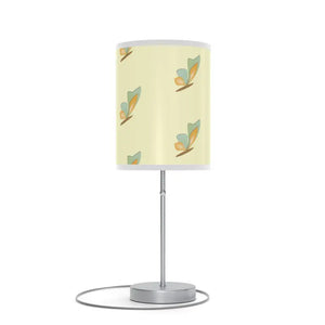 Pretty Flowers Table Lamp Yellow Steel Base us Ca Plug - Dipaliz - White / Silver / one Size - Lamps