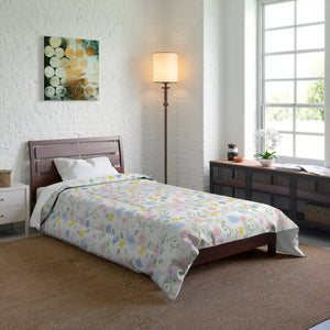 Pretty Nature Print Comforter - Quilts & Comforters