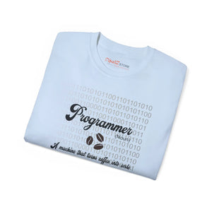 Coffee and Coding Tee - Soft Ultra Cotton - Dipaliz - T-shirts - s