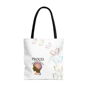 Proud Neurodivergent Tote Bag - Eco-friendly Gifts - Dipaliz - Handbags