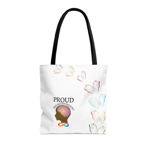 Proud Neurodivergent Tote Bag - Eco-friendly Gifts - Dipaliz - Handbags