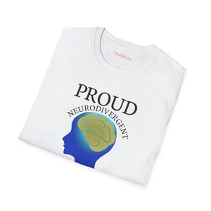 Soft Cotton Proud Neurodivergent T-shirt - Eco-friendly - Dipaliz - T-shirts - s