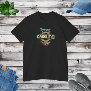 Soft Cotton Racing Gasoline Tee - Unisex Jersey - Dipaliz - T-shirts - Xs