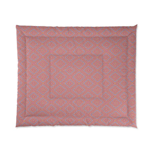 Blue Geometrical Pattern – Polyester Comforter - Dipaliz - Quilts & Comforters