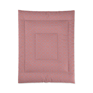 Blue Geometrical Pattern – Polyester Comforter - Dipaliz - Quilts & Comforters