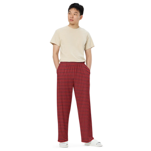 Unisex Wide Leg Pants - Relaxed Comfort Fit - Dipaliz