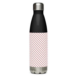 Insulated Stainless Steel Water Bottle - Red Stripe - Dipaliz - Bottles