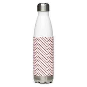 Insulated Stainless Steel Water Bottle - Red Stripe - Dipaliz - Bottles