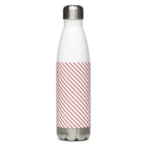 Insulated Stainless Steel Water Bottle - Red Stripe - Dipaliz - Bottles